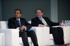 Paddy Padmanathan, President & CEO of ACWA Power International and David Porges, Chairman & CEO, EQT